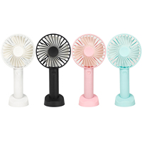 Ventilador de Mano USB Portátil, Ventilador de Mesa, Imprescindible para el Verano, Batería Recargable, Mini Ventilador USB de Refrigeración Portátil