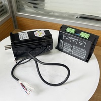 Motor Stepper DC hibrida Nema34 118mm, 6A 1.8 derajat 2 fase dengan rem 8,5 nm 48V DC 14mm poros 86BYGH118BM