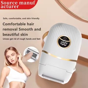 Electric Lady Shaver Safety Hair <b>Puller</b> Armpit Shaving Painless Bikini Trimmer Facial Hair Removal Legs Underarm Household USB - Product Image 3