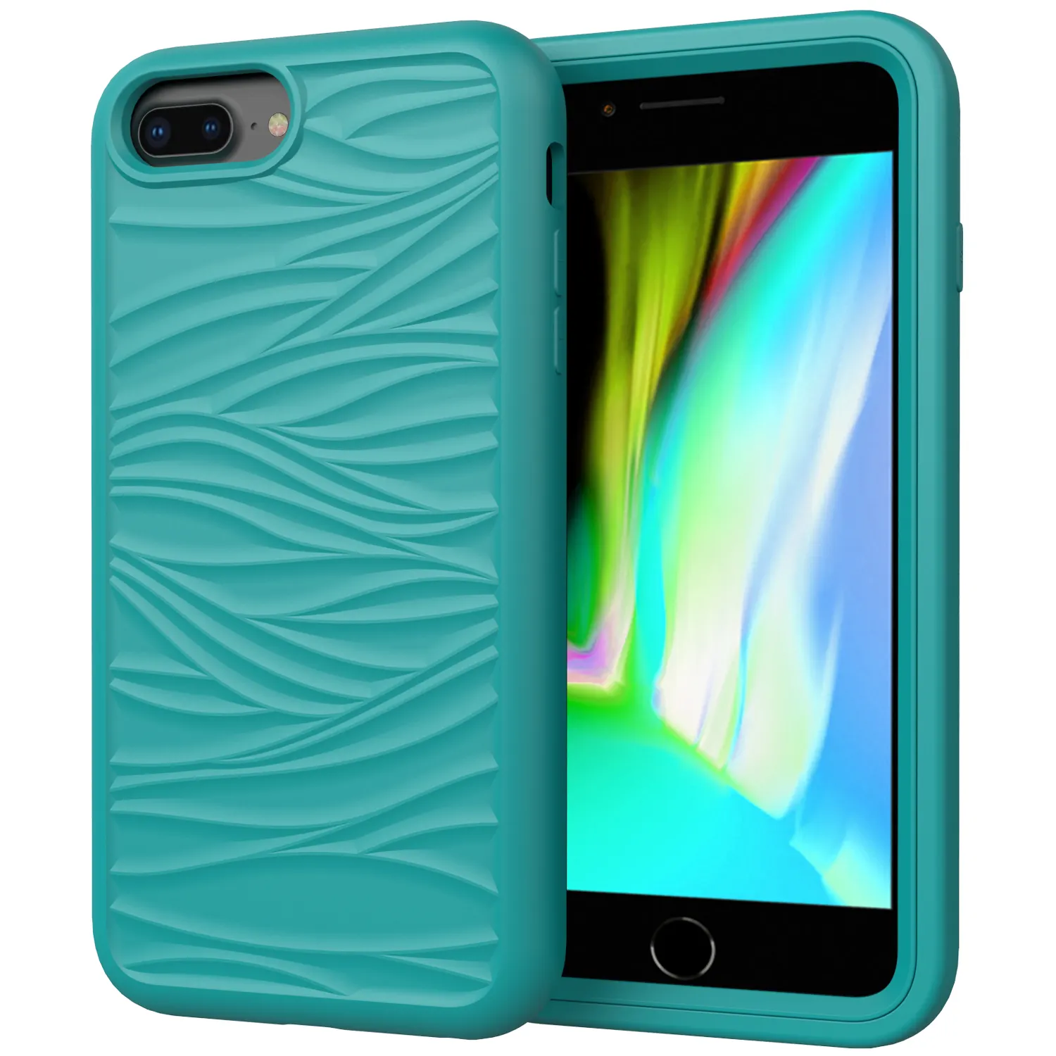Best selling 2023 liquid silicone case for iPhone 6 7 8 plus back cover silicone phone case for iPhone