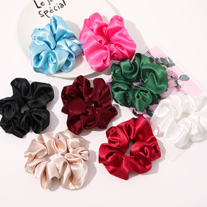 Elastico per Capelli di Seta di Gelso Personalizzato all'Ingrosso, Lussuoso Ferma Capelli in Raso per Donna, Accessori per Capelli Eleganti - Product Image 4