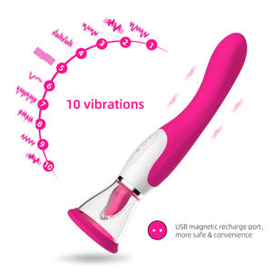 10 modi USB Vibration Weibliche Masturbation Sex Spielzeug G-spot <span class=keywords><strong>Pussy</strong></span> Massage Frauen Nippel Klitoris Zunge Lecken Dildo Saugen <span class=keywords><strong>vibrator</strong></span> - Product Image 5