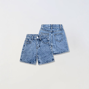 Pantalones <span class=keywords><strong>para</strong></span> Niños al por Mayor, Estilo Veraniego, Shorts de Mezclilla Estampados Recubiertos, Shorts de Ganchillo <span class=keywords><strong>a</strong></span> la Moda <span class=keywords><strong>para</strong></span> Bebés - Product Image 4