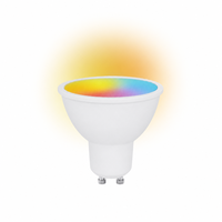Ampoule LED RGB RGBW à télécommande IR, changement de couleur, 3000K, forme bougie, forme balle de golf, GU10 E14 E27 A60, 4.8W 6W 8W 12W, CRI 90
