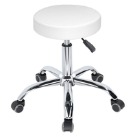 2025 vente en gros tabourets de bar salon de beauté chaise de bar chaise de cercle avec roues tabourets de bar
