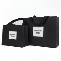 Sac en papier de carton personnalisé Sacs en papier Emballage de mariage Sac cadeau de luxe avec logo pour les petites entreprises