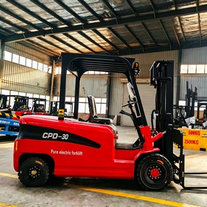 Forklift Listrik 5 Ton Tinggi Angkat 3-6m Transportasi Kargo Gudang Besar Forklift Bertenaga Kuat - Product Image 6