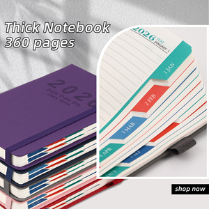 2026แพลนเนอร์ออกแบบได้ตามต้องการประจำเดือนประจำเดือนเจนุ2026-December 2026 A5ผ้าลินินขนาด2026ปกแข็ง2026ธันวาคม - Product Image 2