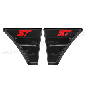 ST Style Car Side Wing Fender <b>Door</b> Air Flow Grill Intake Vent <b>Trim</b> Side Vent Fender Decor Sticker for Ford for Focus MK3 ABS - Product Image 4