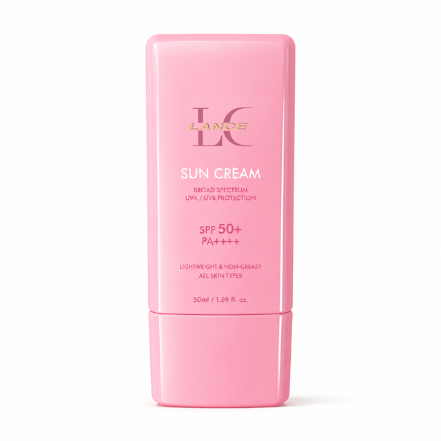 Lance Private Label Sunscreen CREAM BROAD SPECTRUM UVA / UVB PROTECTION SPF 50+ PA++++ LIGHTWEIGHT & NON-GREASY ALL SKIN TYPES