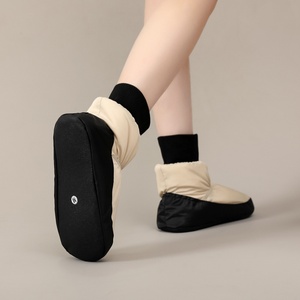 Bottes d'hiver <span class=keywords><strong>pas</strong></span> chères pour femmes, ballerines chaudes, bottes de danse, ballerines d'hiver pour femmes, pantoufles chaudes - Product Image 3