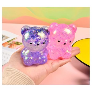 CHENXI New Design <b>Cute</b> Gummy <b>Bear</b> Stress Relief Squeeze Toy 3.5x3.4x4.7cm 39g Fidget Baby Sensory Toy for Ages 8+ - Product Image 4