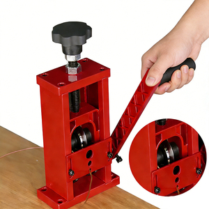 Dénudeur de câbles en cuivre manuel à manivelle automatique pour machine EDM à fil de 1-12 mm - Product Image 1