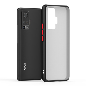 เคส <span class=keywords><strong>vivo</strong></span> <span class=keywords><strong>X50</strong></span> <span class=keywords><strong>Pro</strong></span> สีสันสดใส ผลิตจาก TPU+PC แบบนิ่ม ผิวด้านโปร่งแสง ป้องกันการกระแทก บางเฉียบ - Product Image 4