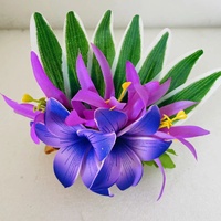Jepit Rambut Bunga ALOHA Double Foam Spider Lily Plumeria Tropis Buatan  Aksesoris Pesta Dansa