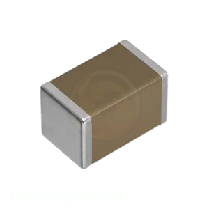 制造商渠道<span class=keywords><strong>2.2</strong></span> uF表面贴装MLCC C2012X7R1C225K125DB商用等级0805x7r16v2。陶瓷电容器 - Product Image 1