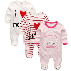 Ropa de Bebé de Algodón Orgánico GOTS, Diseño Personalizado, Conjuntos de Mameluco de Manga Larga <span class=keywords><strong>para</strong></span> Bebé, Temporada de Primavera, Muestras <span class=keywords><strong>Gratis</strong></span> - Product Image 4