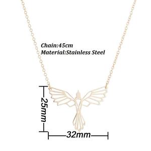 Collar de Bisutería de Moda con Colgante de Aves para Mujer, Joyería Fina de Acero Inoxidable, Set de Collares - Product Image 2