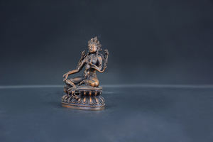 Patung <span class=keywords><strong>Tara</strong></span> Hijau Berlapis Perunggu Religius, Patung Cetak Digital, Pengecoran Logam, Buatan Khusus Ukuran Asli - Product Image 5