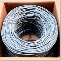 Cable de Red LAN para Exteriores UTP STP SFTP Cat5e Cat5 E Cat6, 0.5 052 mm, 4 pares, 24 AWG 28 AWG, MOQ 10000 pies