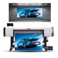 Impresora UV Locor de 1.8m, 2.5m, 3.2m con cabezal de impresión XP600 I3200, impresora UV LED de gran formato rollo a rollo, impresora digital de gran formato