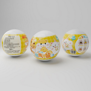 DOZIYU OCEAN SKY, Marca Propia, Hámster Foodie, Segundo Hámster de la Suerte, Cápsulas de Juguete de Animales de Plástico de 100 mm, <span class=keywords><strong>Juguetes</strong></span> Gacha - Product Image 5