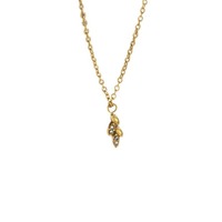 Collier délicat en zircon plaqué or avec pendentif mini feuille, polyvalent, simple, léger, de luxe, bijoux minimalistes réglables TGXL14702