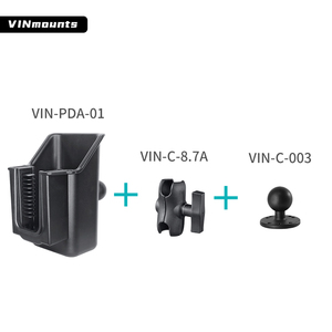 Support de fixation VIN pour lecteurs de codes-barres avec bras de 8,7 cm et base à rotule de 1,5 pouce pour chariots élévateurs/entrepôts - Product Image 4