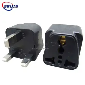 Britain standard plug BSI 3 pin mains plug 3 core power cable UK Plug extension cord socket