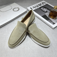Mocassins pour Hommes 2026 – Chaussures d'Été Légères et Respirantes en Daim, Souples et Plates à Enfiler – Vente en Gros Usine – Luxe Discret