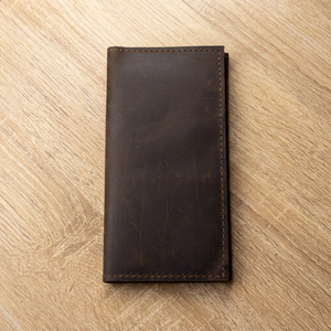 Porte-Comptes en Cuir Véritable Premium pour Restaurant, Présentoir de Factures de Luxe avec Porte-Stylo LBH-0071 - Product Image 1