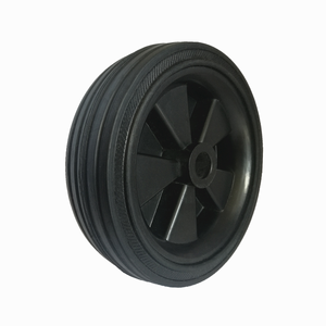 5 Inch Rubber Gardening <strong>Wheels</strong> <strong>Dolly</strong>, Water <strong>air</strong> Cooler <strong>Wheel</strong> for Small Wagon, Tool Box <strong>Wheels</strong> - Product Image 3