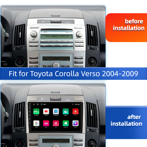 Estéreo para Auto Android con Pantalla Táctil de 9 Pulgadas, WiFi, CarPlay, GPS, <span class=keywords><strong>OBD2</strong></span>, Mirror Link, DVR, USB, 1 Año de Garantía para Corolla <span class=keywords><strong>Verso</strong></span> 2004-2009 - Product Image 4