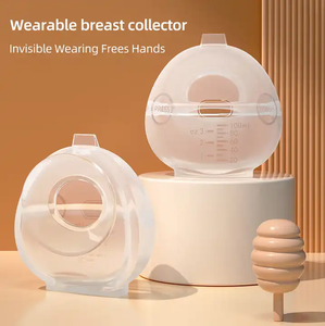 Tire-lait portable, tire-lait mains libres, collecteur de lait maternel portable, tire-lait manuel pour l'alimentation du bébé - Product Image 3