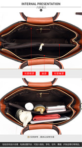 Sacs à main vintage de marque pour femmes, sacs messager en cuir PU de haute qualité, sacs à bandoulière, sacs fourre-tout décontractés pour femmes - Product Image 5