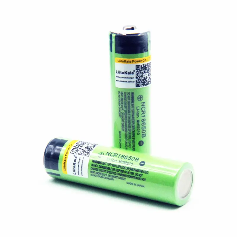 Hot liitokala 100% New Original NCR18650B 3.7 v 3400 mah 18650 Lithium Rechargeable Battery For Flashlight batteries (NO PCB)
