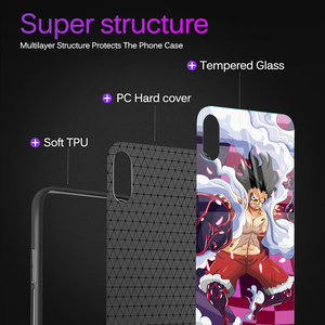 Funda <span class=keywords><strong>de</strong></span> móvil <span class=keywords><strong>de</strong></span> vidrio templado con impresión personalizada para Iphone 15 14 13 Xr 7/8 11 funda para Samsung S24 S23 Anime <span class=keywords><strong>Goku</strong></span> funda <span class=keywords><strong>de</strong></span> <span class=keywords><strong>teléfono</strong></span> - Product Image 2