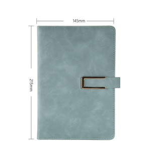 Cuaderno A5 con logotipo personalizado, libreta con hebilla de Metal, buen sentimiento, PU, con hebilla, A5, venta al por mayor - Product Image 6