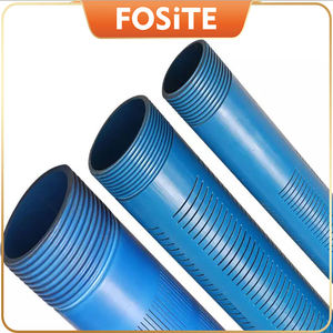 Tubería de <span class=keywords><strong>PVC</strong></span> Perforada Azul <span class=keywords><strong>para</strong></span> Recolección de Líquidos Filtrados Subterráneos - Product Image 6
