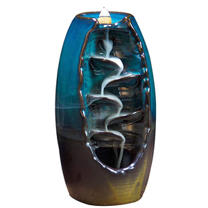 Quemador de Incienso de Cerámica con Borde Dorado, Portátil, Tipo Vaso, con Diseño Animal, No Tóxico, Libre de Plomo, para Navidad - Product Image 1