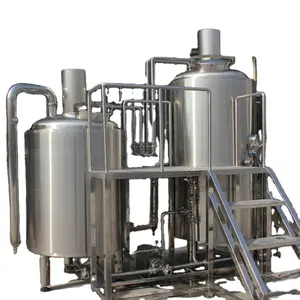 Honglin 66hl 5BBL SUS304 buhar ısıtma iki gemi brewhequipment ekipman üreticileri bira