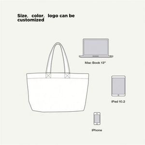 Custom Eco-Friendly Canvas Tote <b>Bag</b> 2025 Reusable Shoulder Closure Outdoor Shopping Lunch Travel Students' <b>Gift</b> Stripe BPA Free - Product Image 5