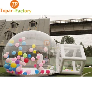 TP nouveauté ballons de fête pour enfants maison amusante dôme gonflable tente à bulles transparente gonflable ballons à bulles maison pour la fête