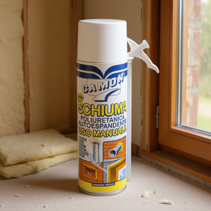 Espuma de Poliuretano Autoexpandida Camon 500 ml Uso Manual - Product Image 2