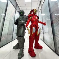 Прямые поставки с завода: Костюм воина в стиле «Герой будущего» из материала EVA для взрослых на Хэллоуин и вечеринки