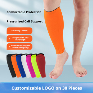 Mangas de Compressão para Panturrilha Respiráveis com Absorção de Umidade para Basquete, Futebol, Corrida, Ciclismo – Suporte para Pernas Masculino e Feminino – Atacado Esportivo - Product Image 4