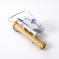 IP68 Brass Digital Smart Ultrasonic Water Meter with Wired M-Bus/RS485 Remote Reading
