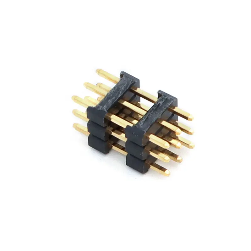 2.54mm doppia fila femmina 2 ~ 40p Breakaway PCB Board To Board Pin Header presa connettore Pin intestazione