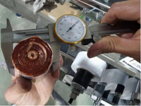 Bobineuse d'électrodes semi-automatique de laboratoire Enrouleur cylindrique de batterie au lithium