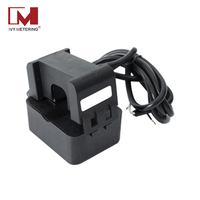 Sensor de Corriente de Núcleo Dividido de 100A 200A, Transformador de Corriente de Núcleo Dividido para Medidor de Energía